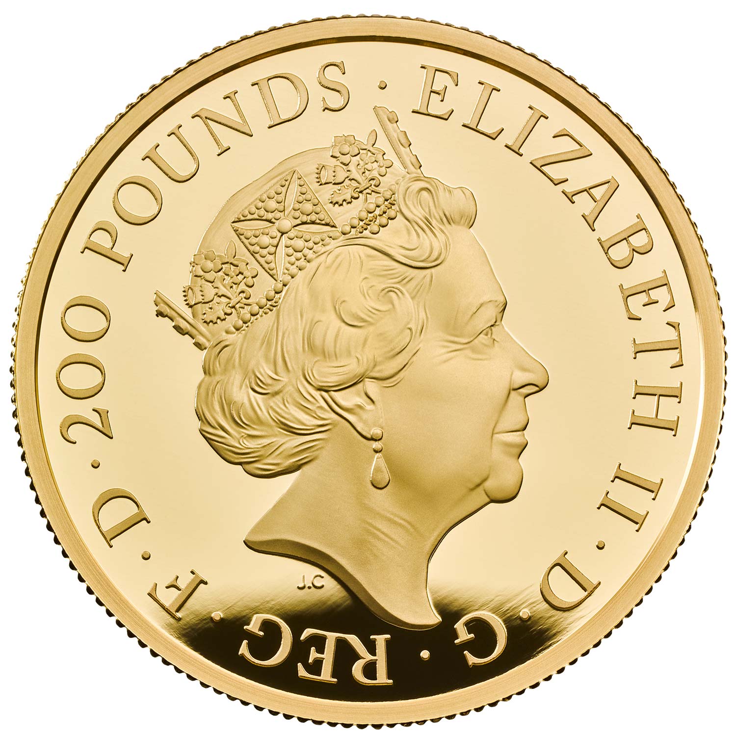 2019  Una and the Lion 2oz Gold Proof, Great Engravers, The Royal Mint, Great Britain - Image 2