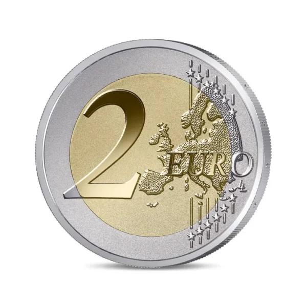 2025 Louvre Museum - The Mona Lisa - France - Brilliant Uncirculated - 2€ commemorative coin - Image 4