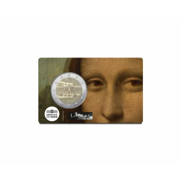 2025 Louvre Museum - The Mona Lisa - France - Brilliant Uncirculated - 2€ commemorative coin