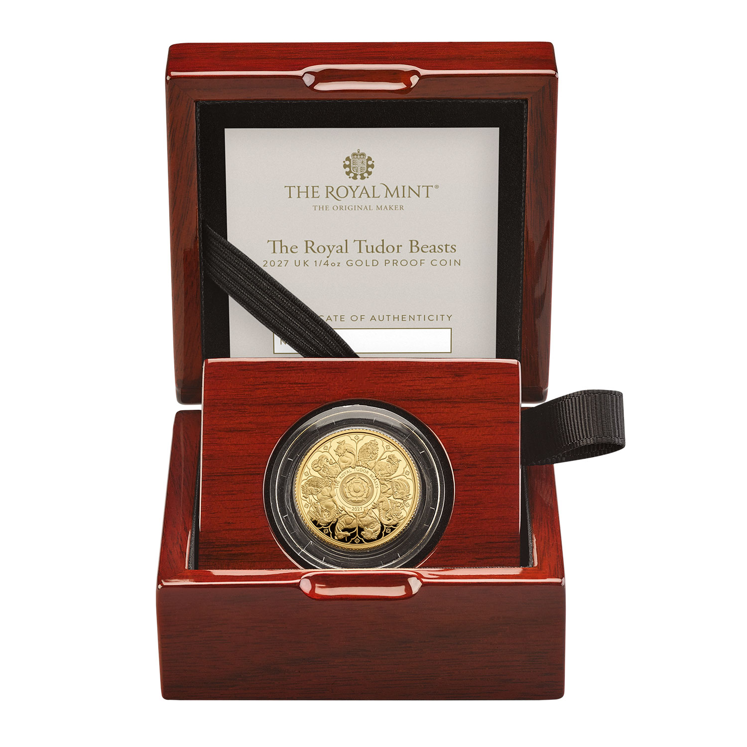 Pre-sale. Available Upon Request - 2027 The Royal Tudor Beasts Completer UK 1/4oz Gold Proof Coin - Image 3