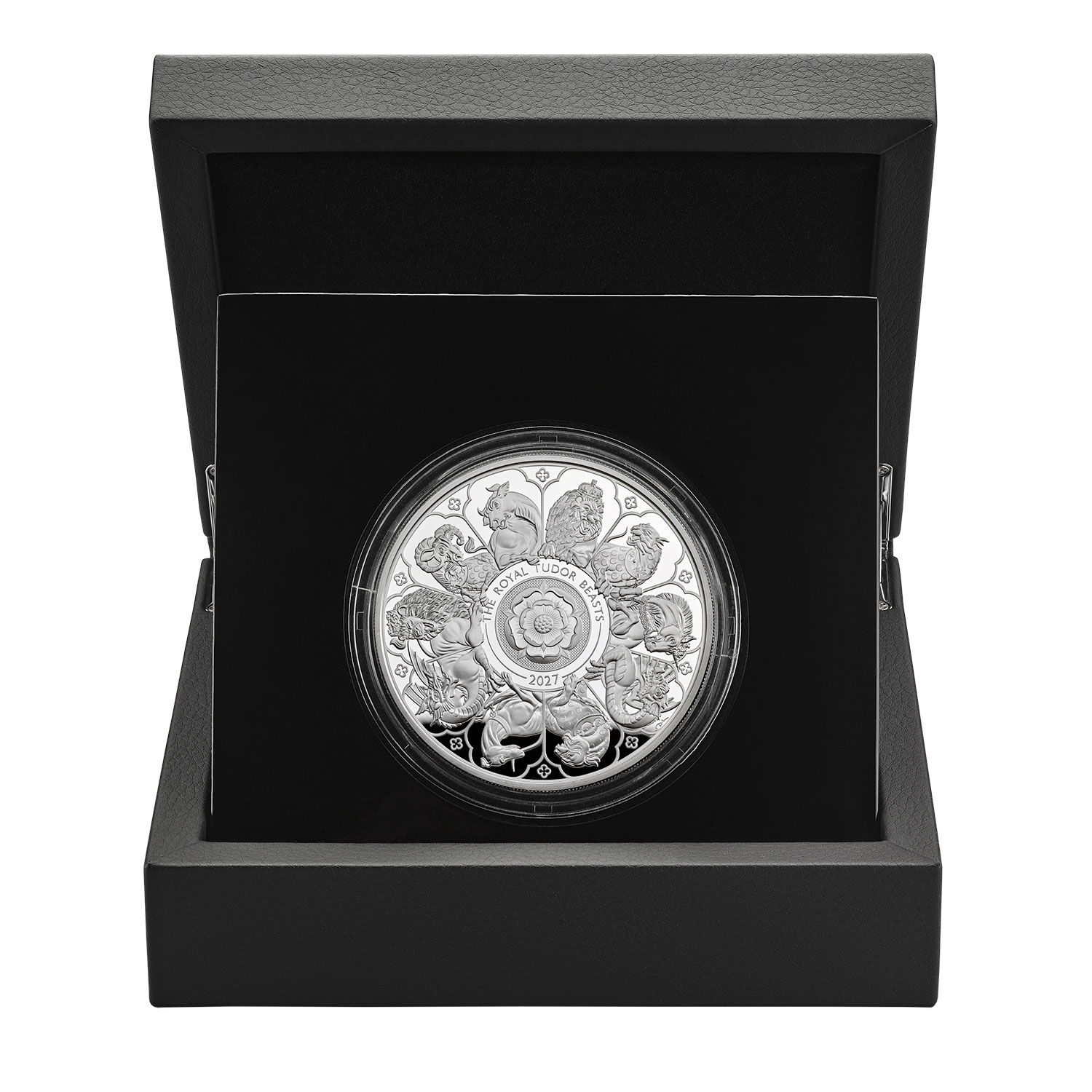 Pre-sale. Available Upon Request - 2027 The Royal Tudor Beasts Completer UK 5oz Silver Proof Coin - Image 4